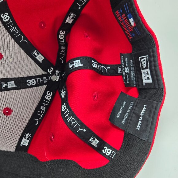 Washington Nationals Baseball Cap Red Size Large - Picture 3 of 5